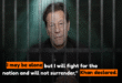 I may be alone, but I will fight for the nation and will not surrender, Khan declared.