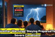 Weather Warnings: Staying Prepared for Severe Conditions