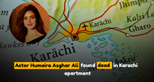 Actor Humaira Asghar Ali found dead in Karachi apartment
