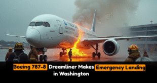 Boeing 787-8 Dreamliner Makes Emergency Landing in Washington