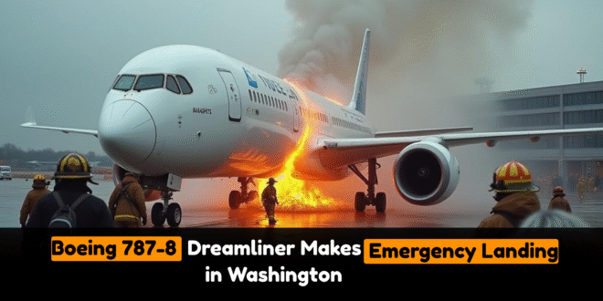 Boeing 787-8 Dreamliner Makes Emergency Landing in Washington