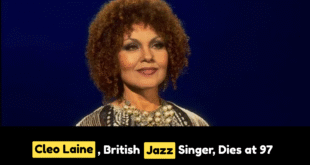 Cleo Laine, British jazz singer, dies at 97