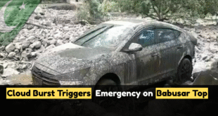 Cloud burst triggers emergency on Babusar Top, adjacent areas