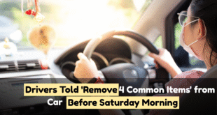 Drivers Told ‘Remove 4 Common Items’ from Cars Before Saturday Morning — Experts Warn Amid UK Heatwave