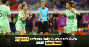England defeats Italy in Women’s Euro 2025 semi final