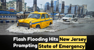 Flash flooding hits New Jersey, Prompting State of Emergency