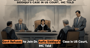Govt Refuses to Join Dr. Aafia Siddiqui’s Case in US Court, IHC Told