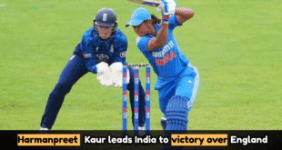 Harmanpreet Kaur’s Century Powers India to ODI Series Victory Over England