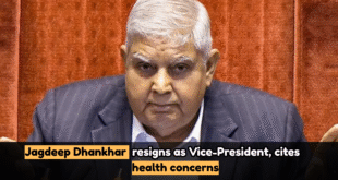 Jagdeep Dhankhar resigns as Vice-President, cites health concerns