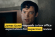 James Gunn responds to box office expectations for superman review