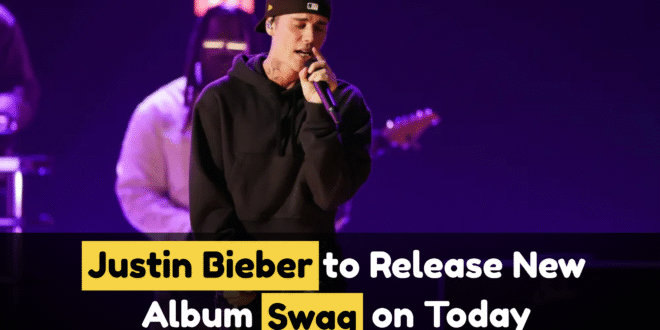 Justin Bieber to Release New Album Swag on Today