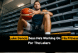 Luka Doncic Says He's Working On His Fitness For The Lakers