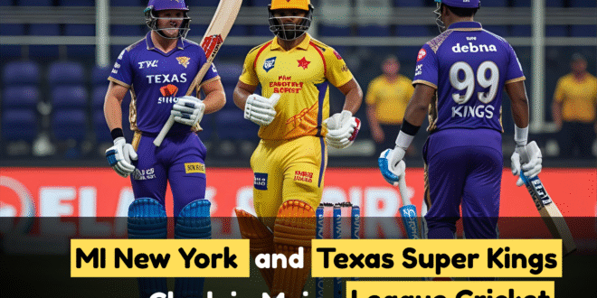 MI New York and Texas Super Kings Clash in Major League Cricket: MINY Storm into Final with Dominant Win