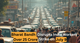 Bharat Bandh Disrupts India: Over 25 Crore Workers Strike on July 9