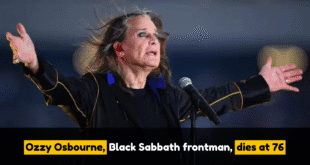 Ozzy Osbourne, Black Sabbath frontman, dies at 76
