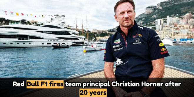 Red Bull F1 fires team principal Christian Horner after 20 years