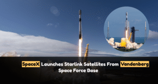 SpaceX launches Starlink satellites from Vandenberg Space Force Base