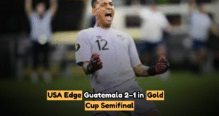 USA Edge Guatemala 2–1 in Gold Cup Semifinal