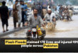 flash floods claimed 178 lives and injured 491 people across Pakistan