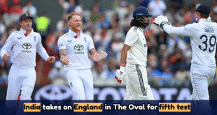 India vs England 5th Test at The Oval: Karun Nair’s Grit and Woakes’ Injury Highlight Day 1