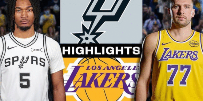 Spurs vs Lakers