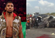 Anthony Joshua Car Crash