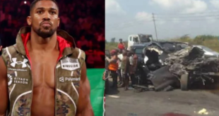 Anthony Joshua Car Crash